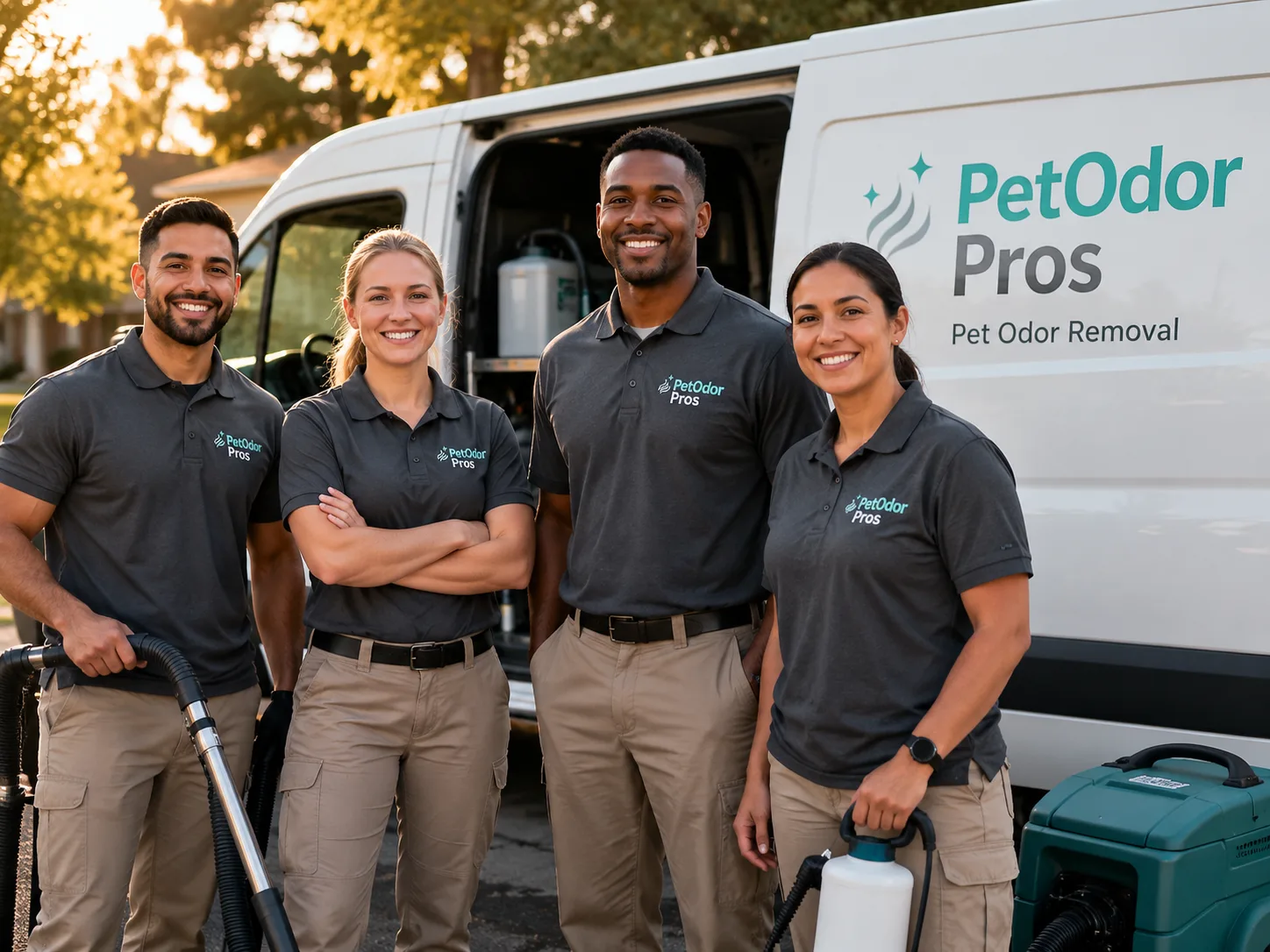 Pet Odor Removal team serving Conover, OH